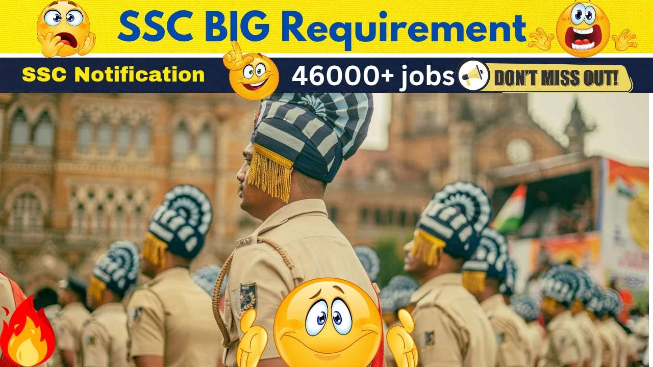 🏢 SSC GD Constable 2026 Notification – 46,368 Vacancies | Apply Online, Eligibility, Salary & Full Details in Telugu