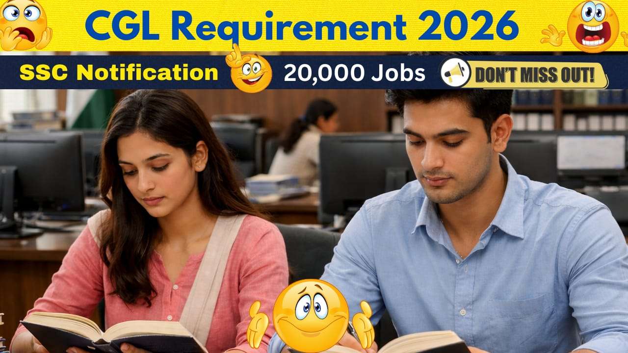 SSC CGL Exam Calendar 2026–2027 Government job |