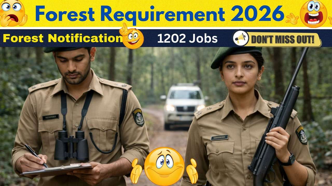🌳 Forest Department Recruitment 2026 Jobs apply Benefits| పరీక్ష లేకుండా గవర్నమెంట్ జాబ్స్ | ₹50,000 వరకు సాలరీ | ఈమెయిల్ అప్లికేషన్ గైడ్
