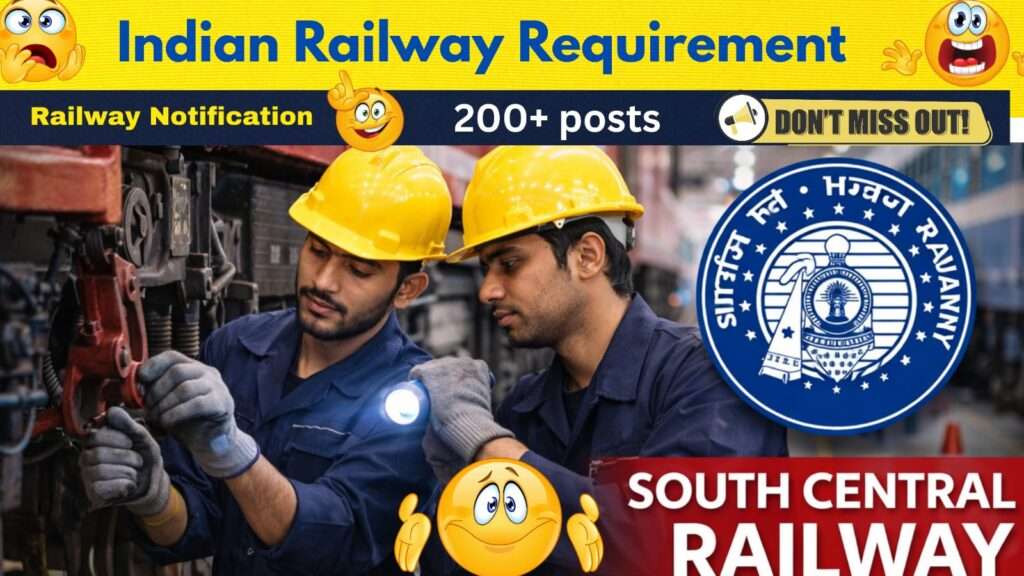 South Central Railway Apprentice 2026 Secunderabad Division