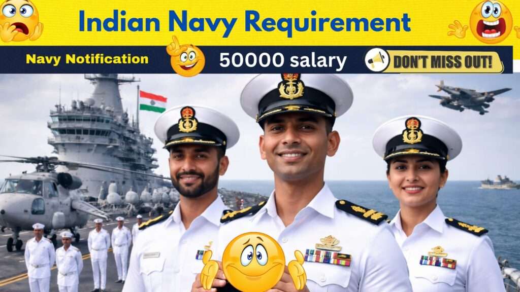 Eligibility for Indian Navy Jobs 2026 After 12th Pass